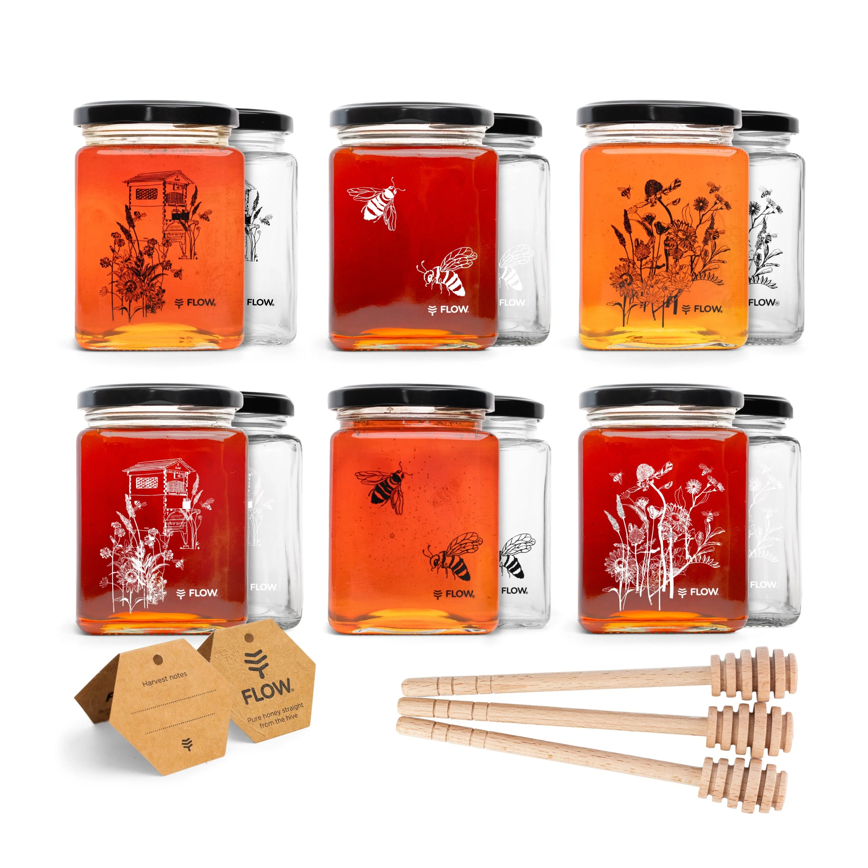 Flow Honey Jar Gift Set - Image 2