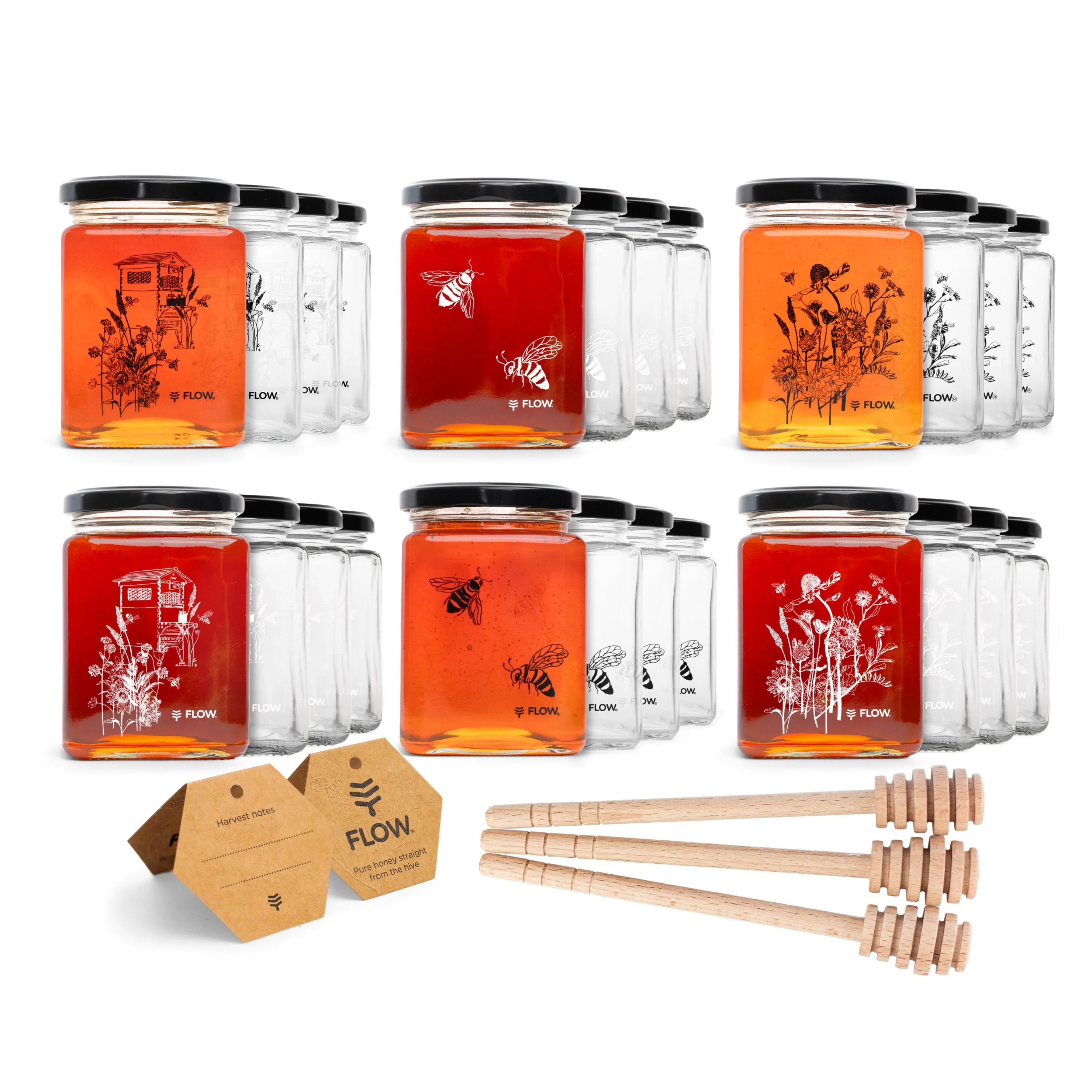 Flow Honey Jar Gift Set - Image 3